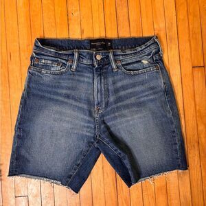 Abercrombie & Fitch Classic Blue Jean Shorts